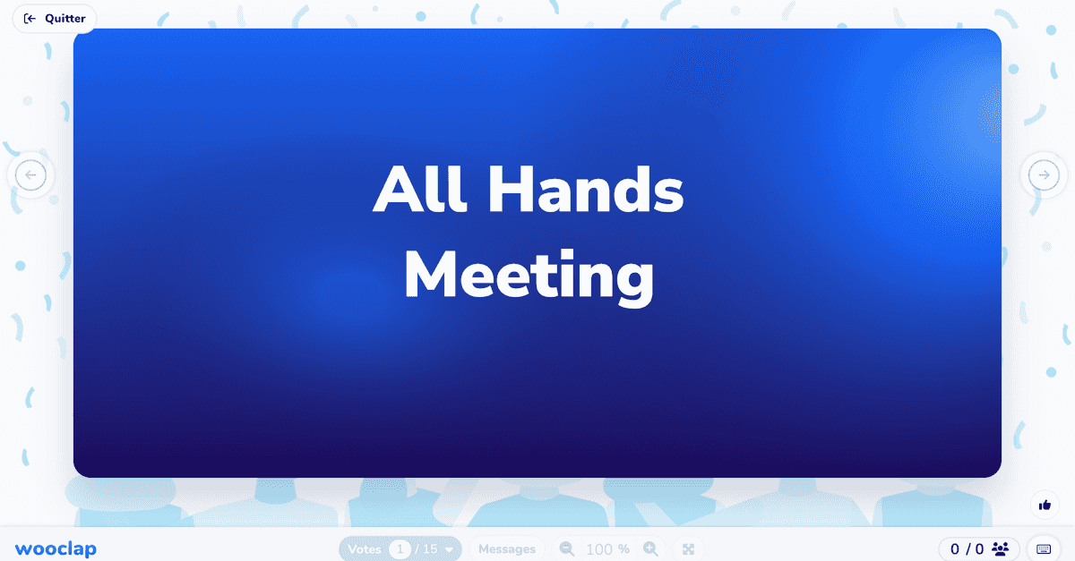 All Hands Meeting 