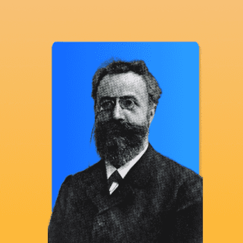 Portait of Hermann Ebbinghaus 