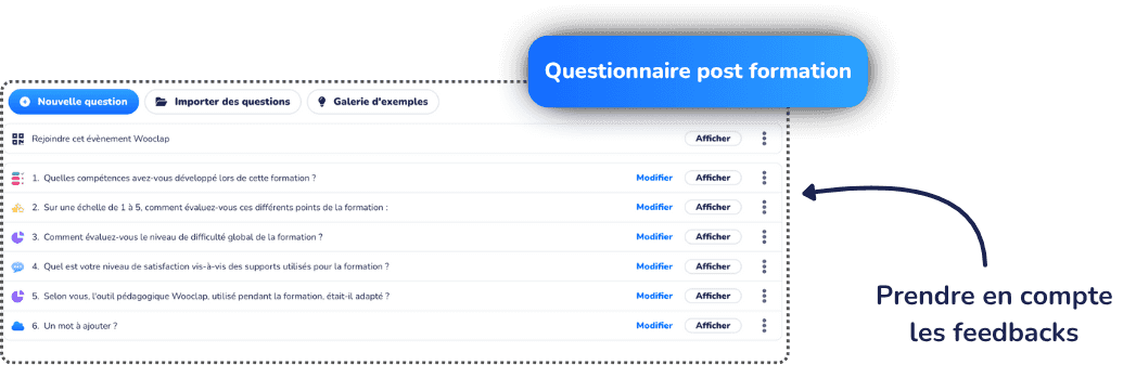 Prenez en compte les feedbacks de vos participants pour répondre au critère 7 de la certification qualiopi