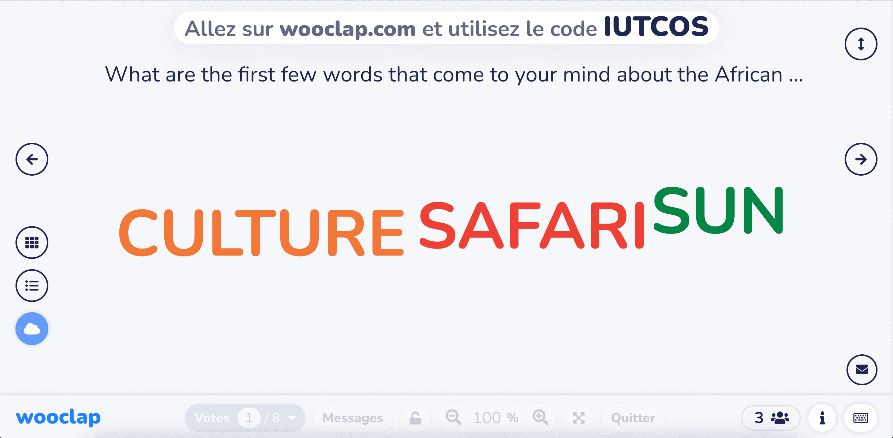 What are the first few words that come to your mind about the African continent?