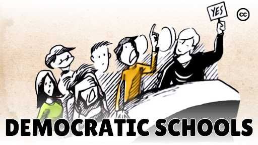 group of people rooting for democracy