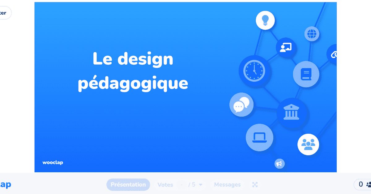 Le design pédagogique