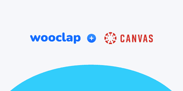 Wooclap integrates with Canvas