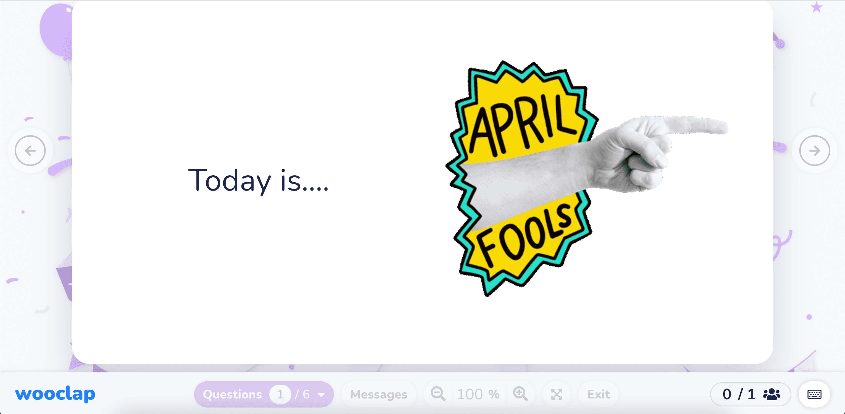 April fools