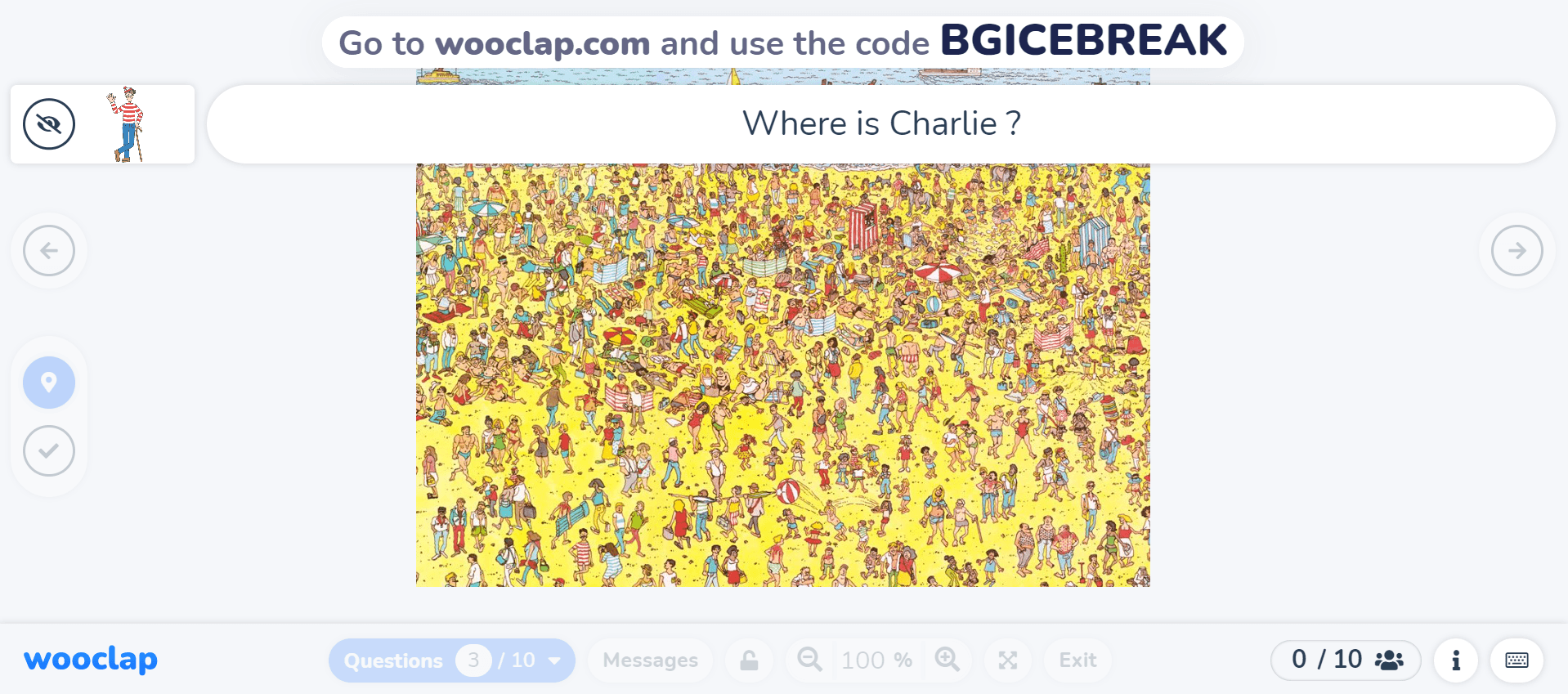 Where is Charlie ?