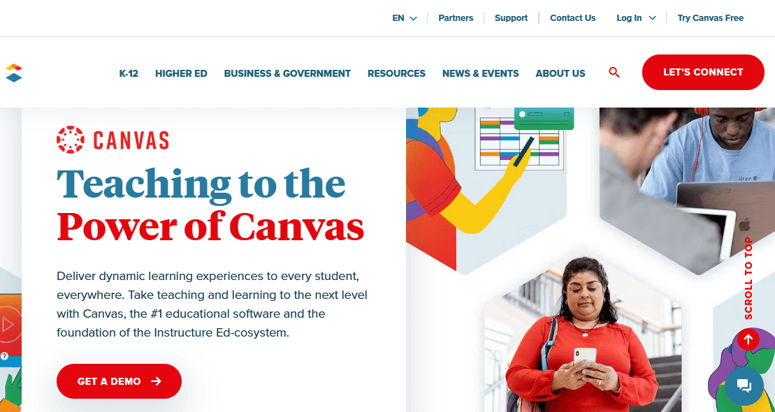 Canvas delivers engaging, scalable learning experiences trusted by institutions to simplify course deliver, boost retention, and enhance academic outcomes.
