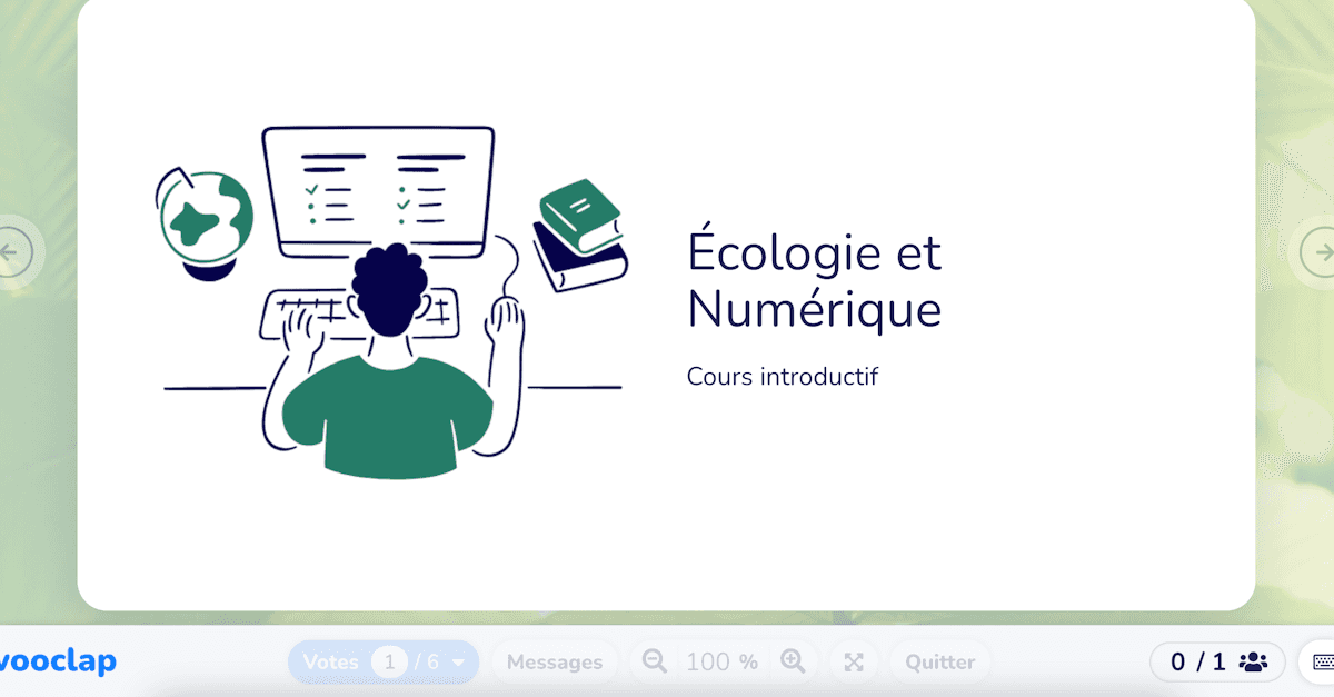 Écologie et Numérique