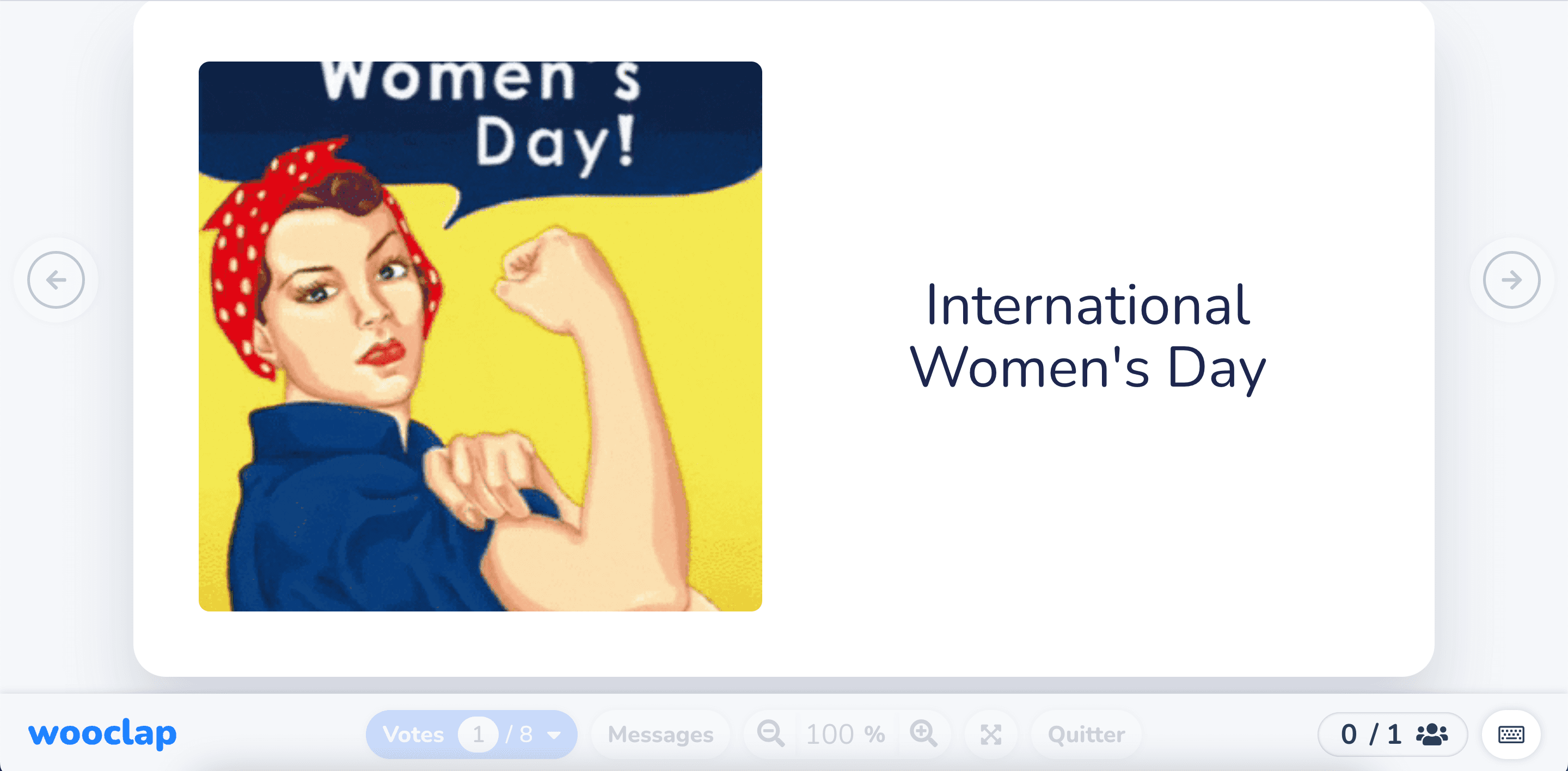 International Women's Day