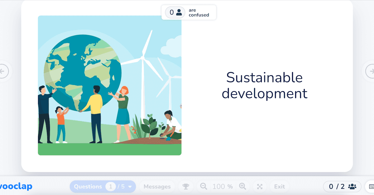 Sustainable development