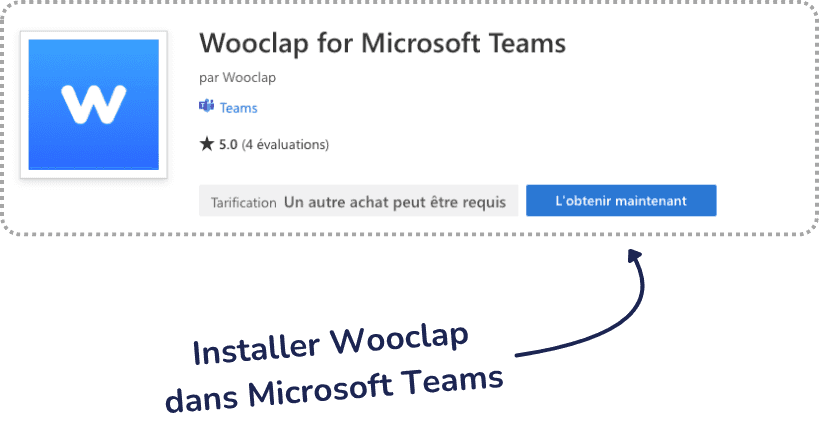 Créer un sondage et quiz sur Teams avec Wooclap