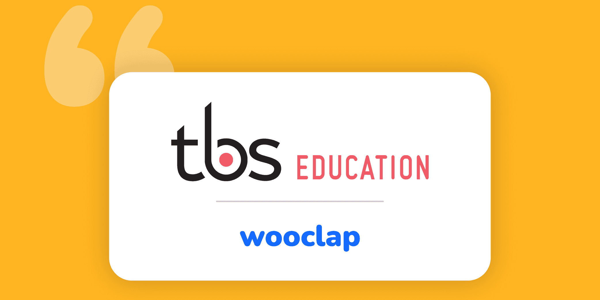TBS Education et son projet pilote Wooclap 