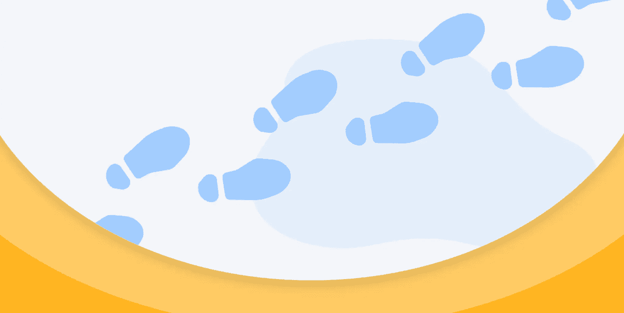 footsteps