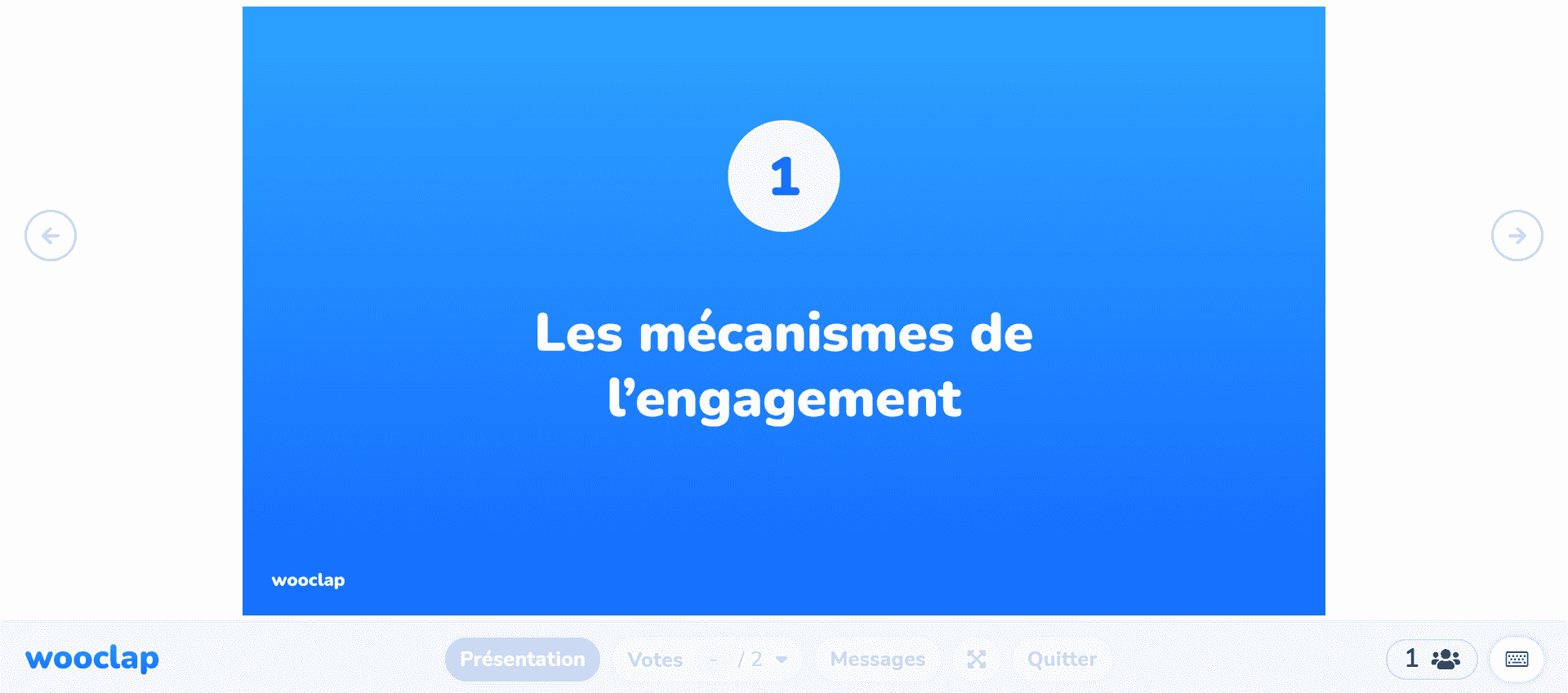 Les mécanismes de l'engagement