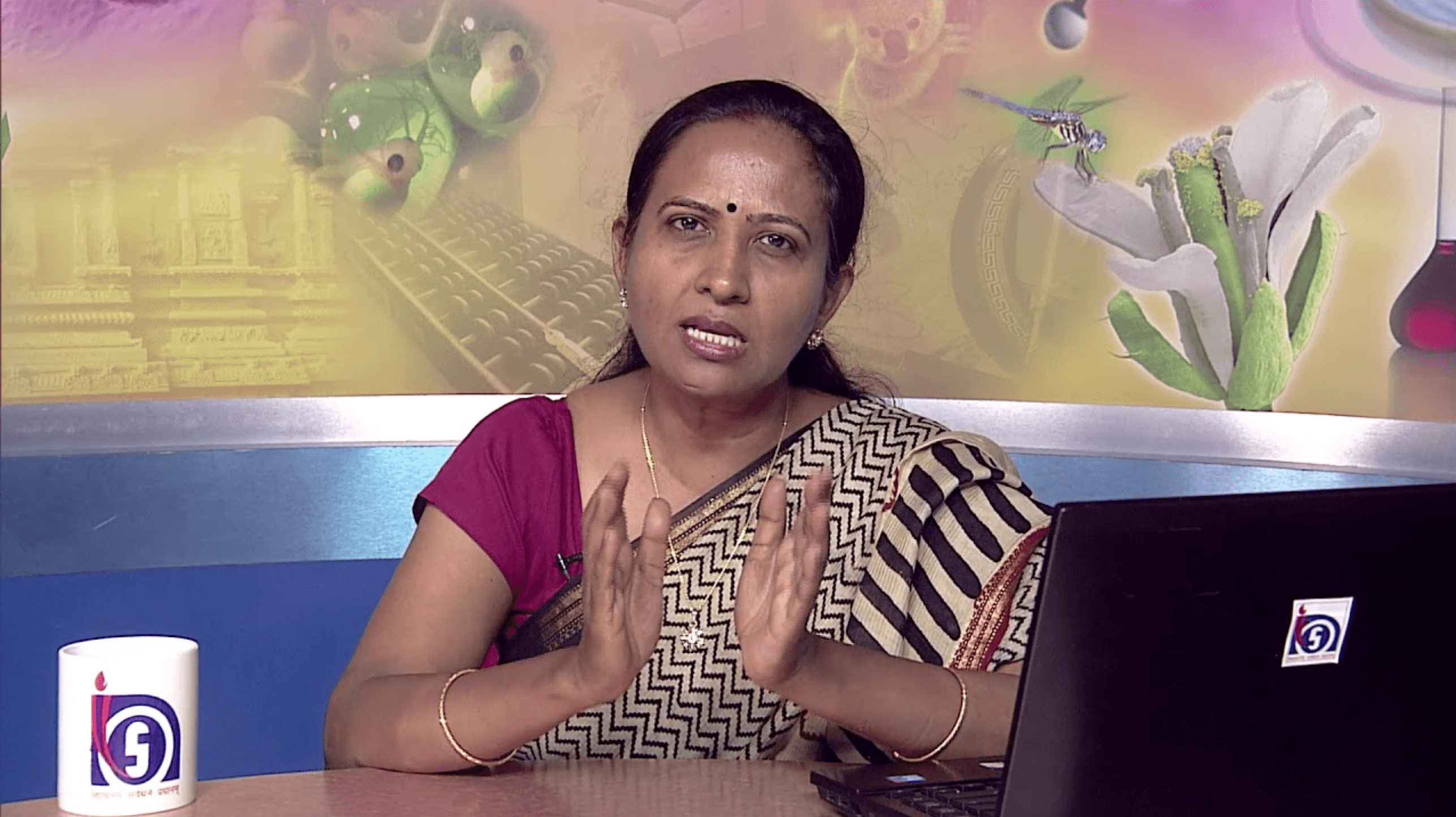 Woman speaking
