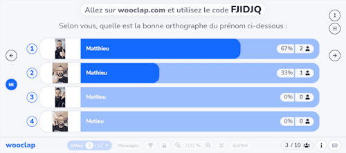 personnaliser votre sondage