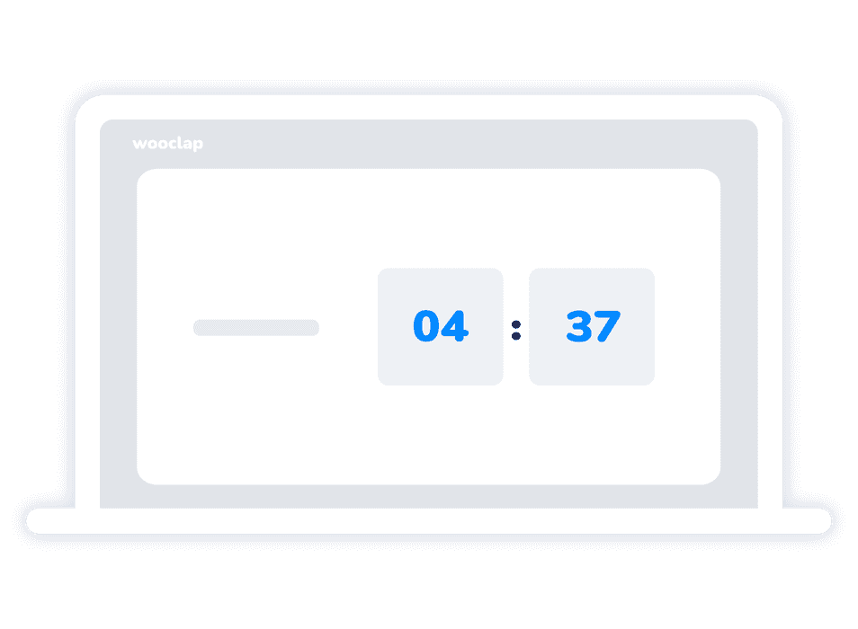 header timer / minuteur