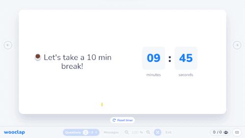 Timer - 10 minutes break