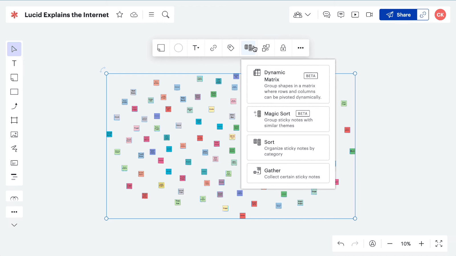 Lucidspark whiteboard