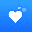 Blue cube Hearts