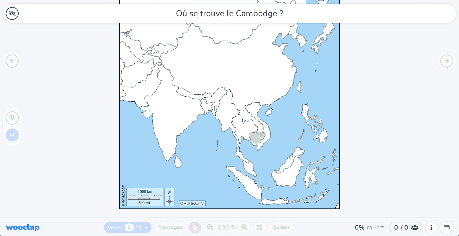 exemple de question de géographie avec la question 