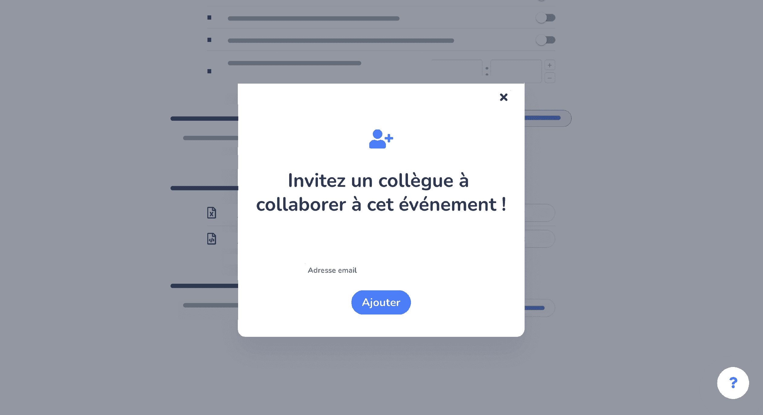 Inviter à collaborer sur Wooclap