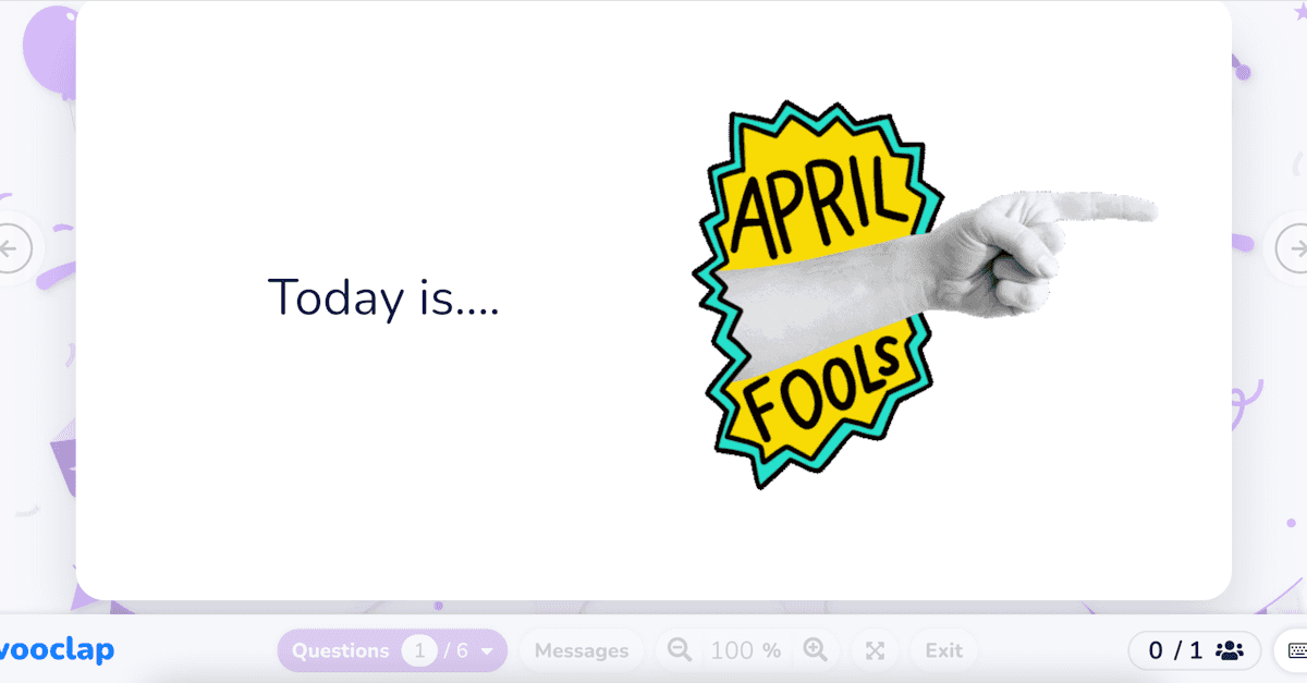 April fools