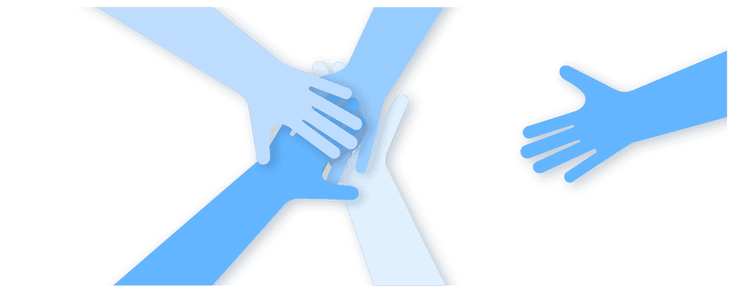 White Collaboration, Hands together