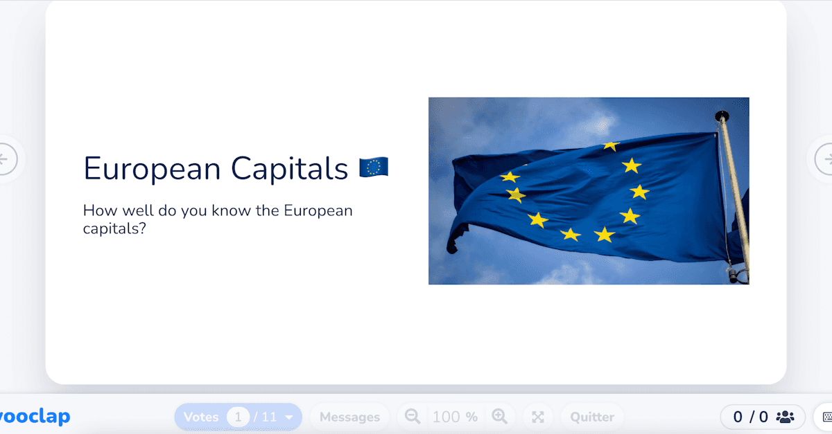 How well do you know the European capitals?